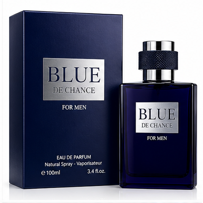 Blue De Chance For Men Eau de Parfum 100ml box and bottle
