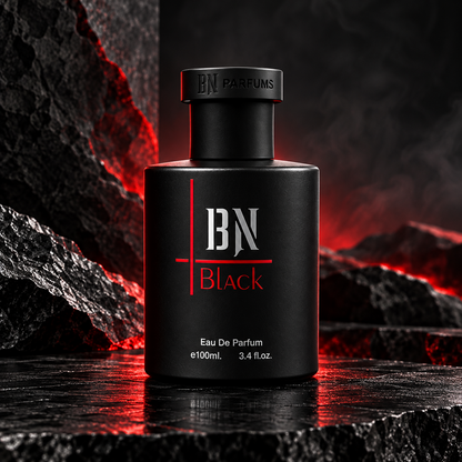 BN Black bottle in an elegant setting