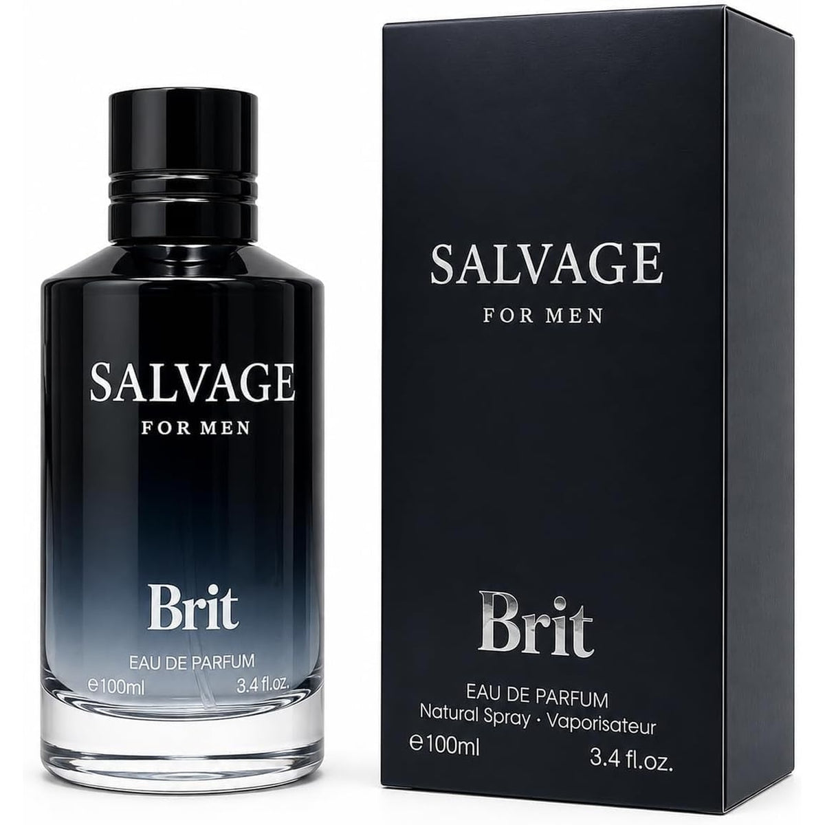 Brit Salvage Eau de Parfum 100ml box and bottle