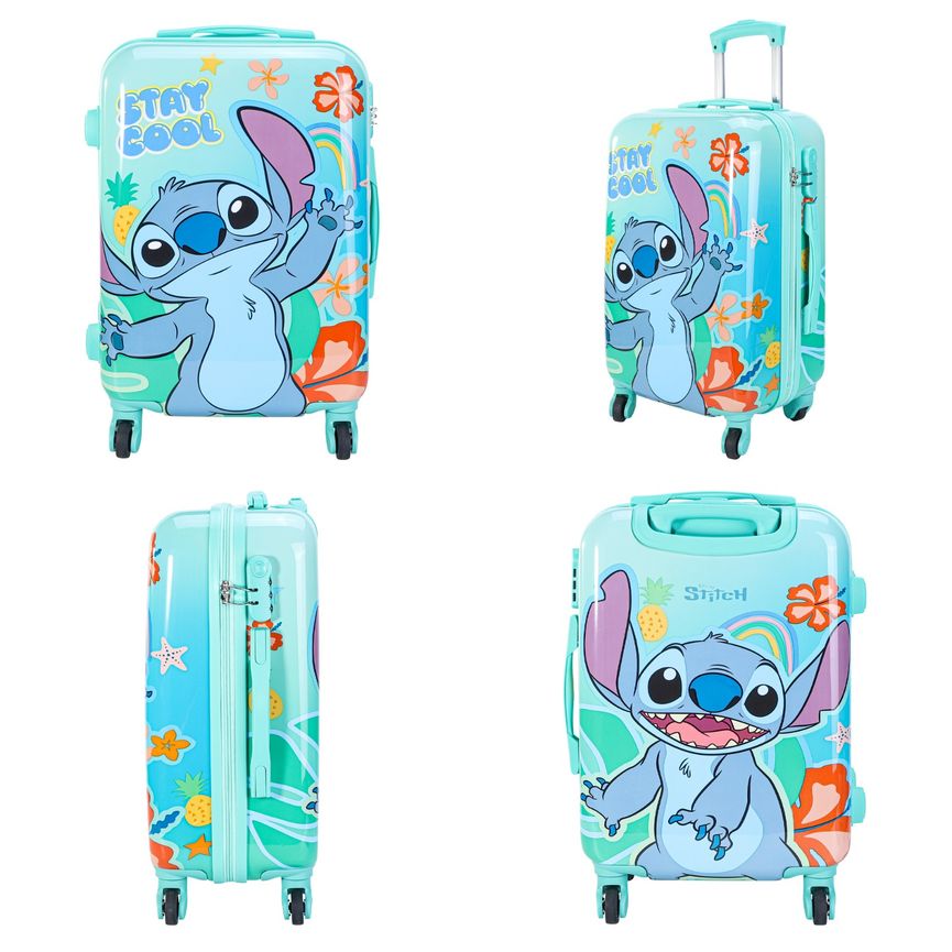Lilo & Stitch Hard Shell Trolley Suitcase 57 x 39 x 22cm