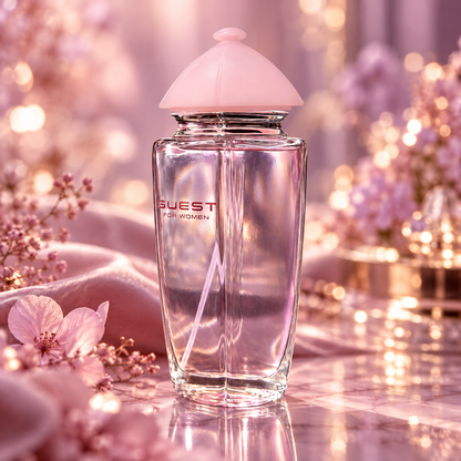 Guest for Women bottle in an elegant setting