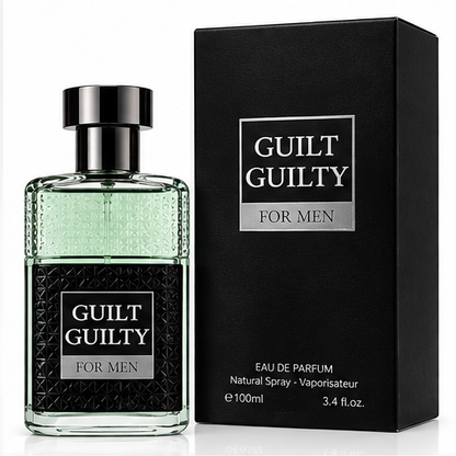 Guilt Guilty For Men Eau de Parfum 100ml box and bottle
