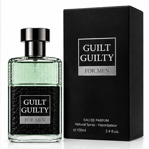 Guilt Guilty For Men Eau de Parfum 100ml box and bottle