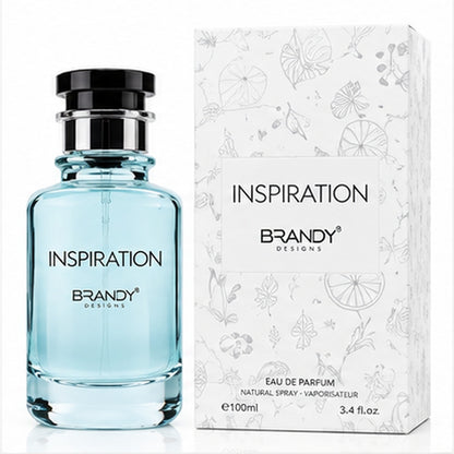 Inspiration Eau de Parfum 100ml by Brandy Designs box and bottle