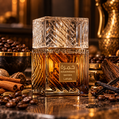 Khamrah Qahwa luxury styled bottle fragrance image