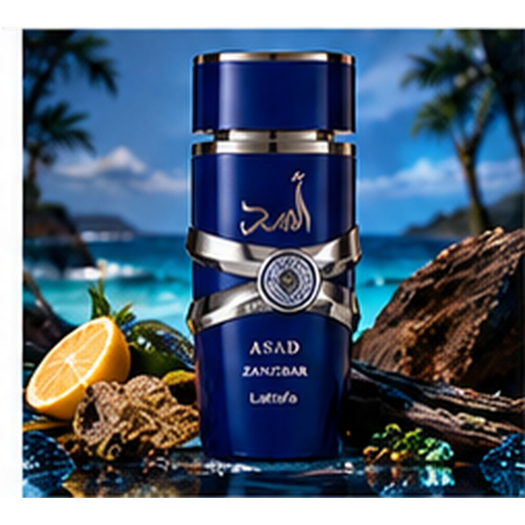 Lattafa asad zanzibar generated luxury scene