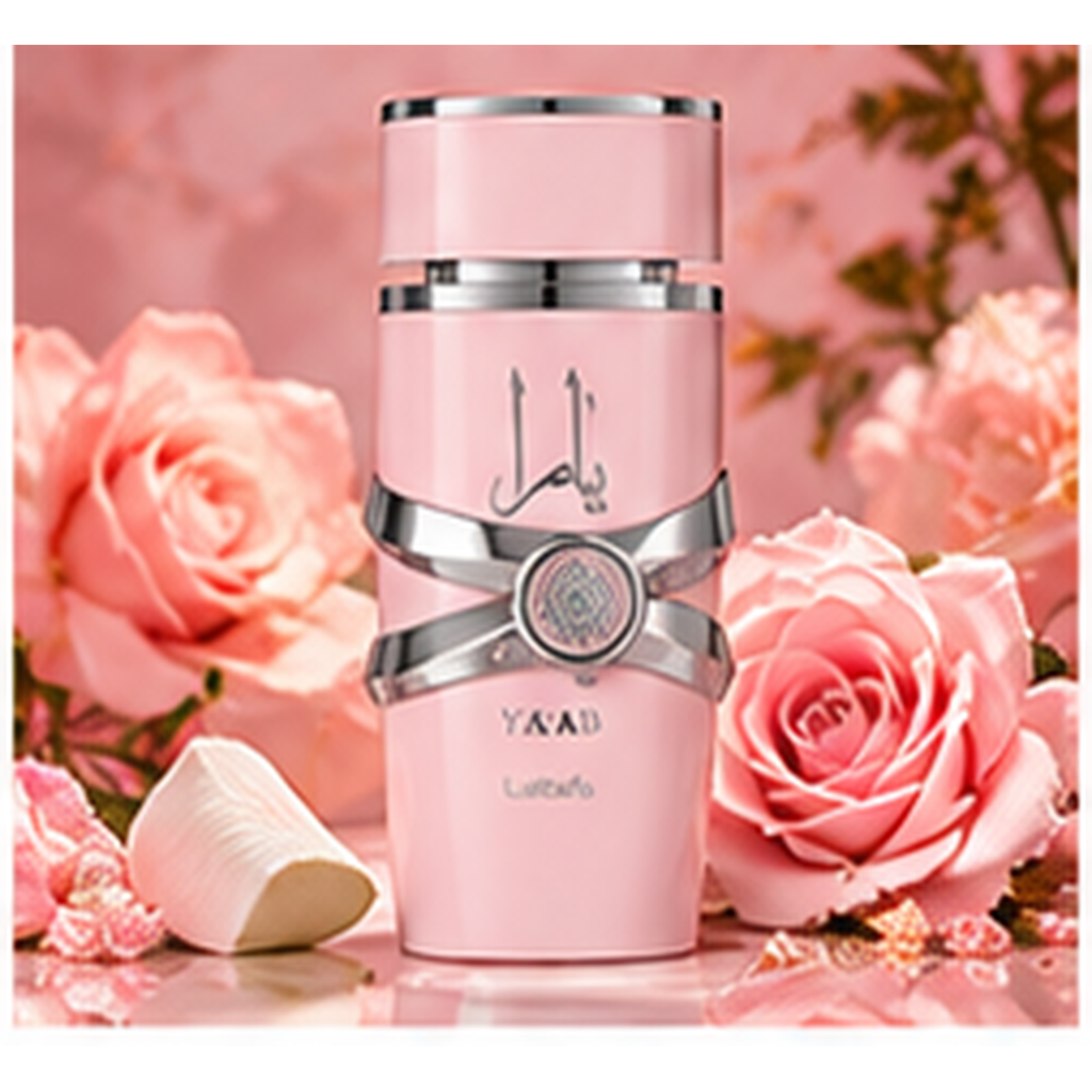 Lattafa yara generated luxury scene