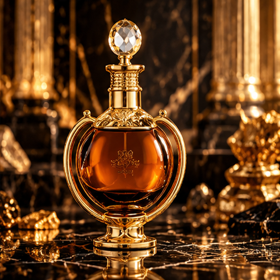 pure crystal luxury illustration in elegant background