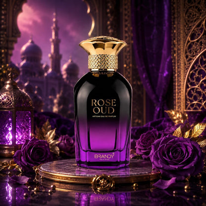 rose oud perfume lifestyle image