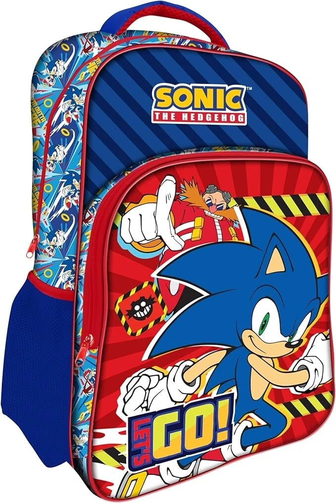 43/45cm Deluxe Kids Backpack - Durable, Lightweight School Bag with Padded Straps & Multiple Pockets - Perfect for Boys & Girls Ages 6-12 (S-Man 43cm)