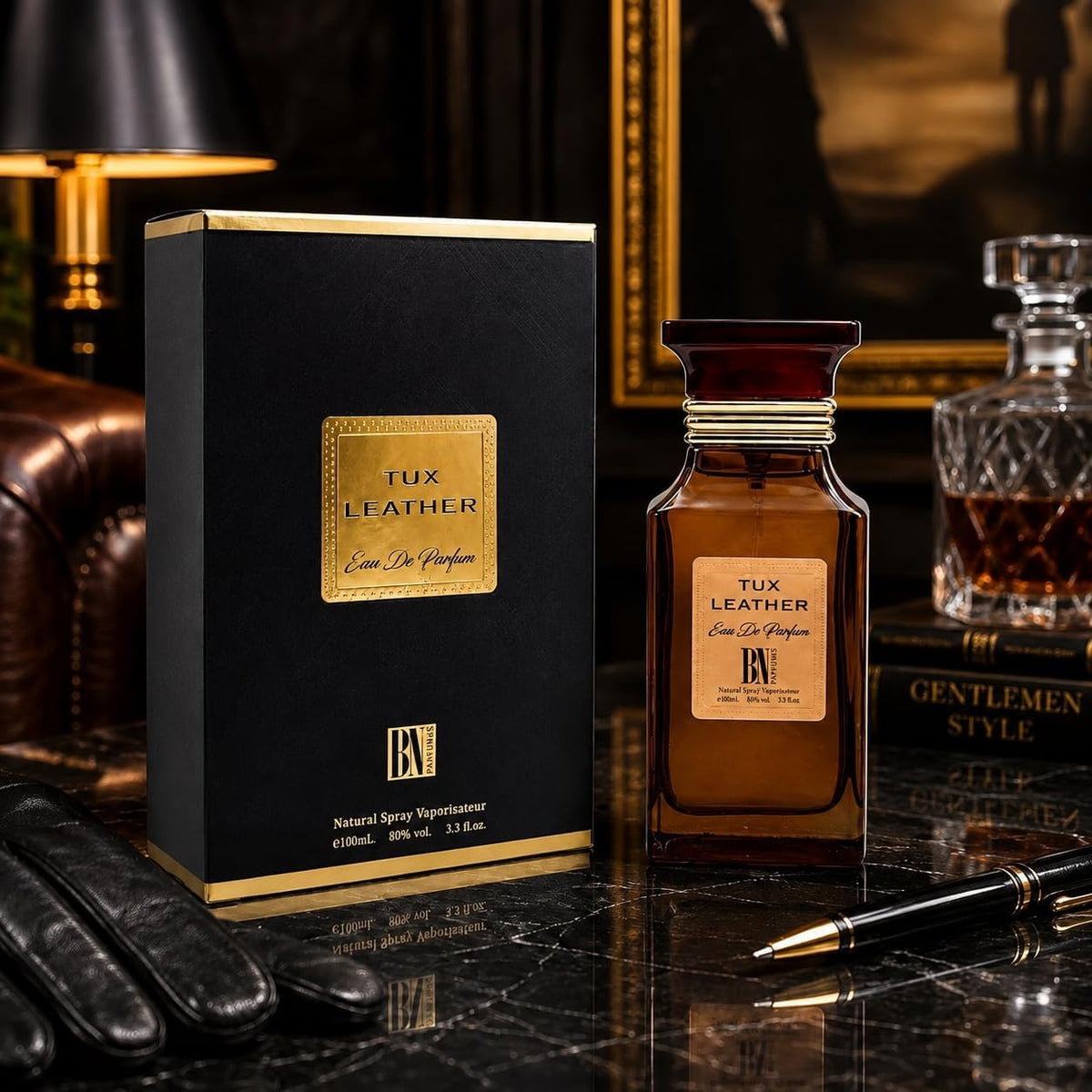 Tux Leather Eau de Parfum 100ml lifestyle image