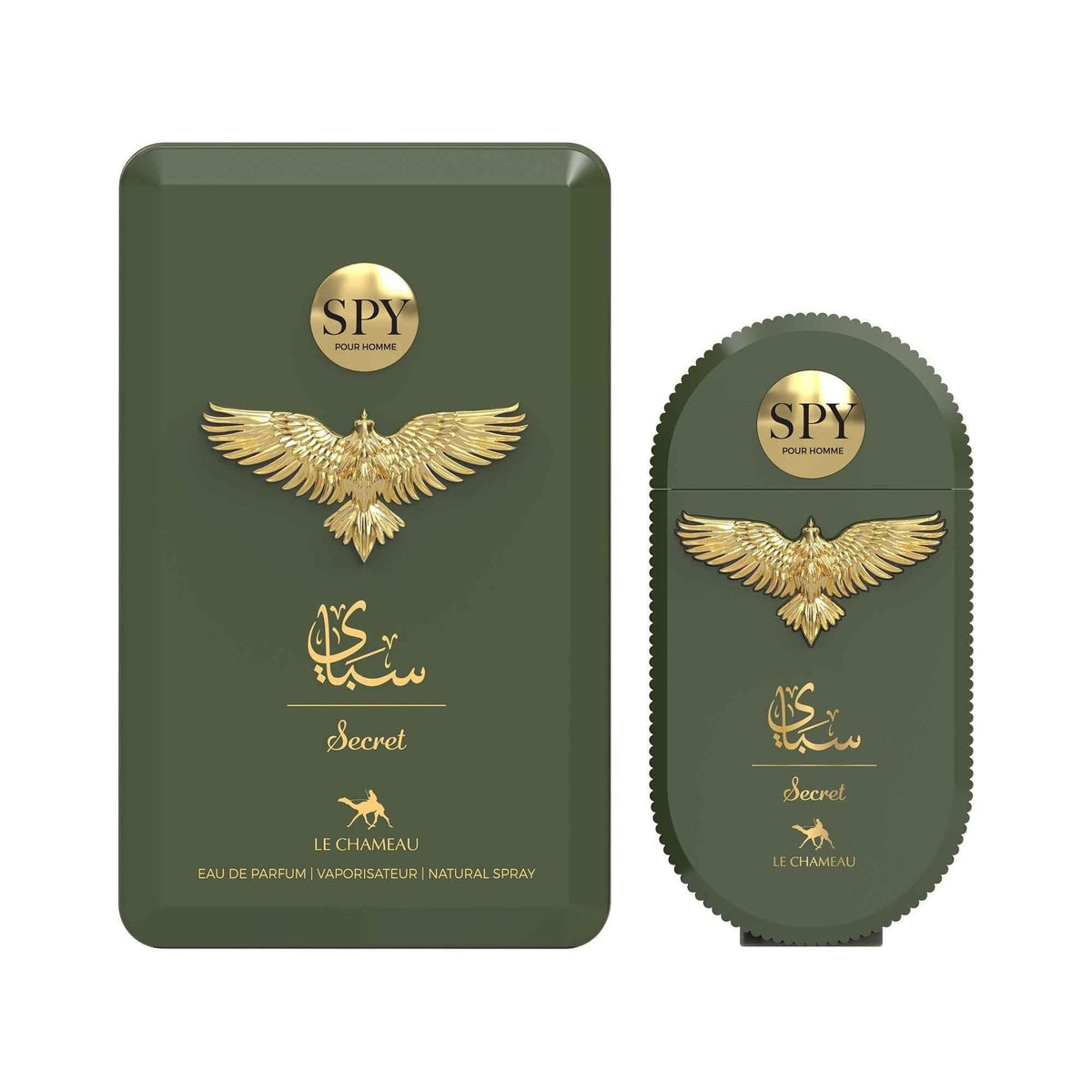 Spy Pour Homme Secret 90ml by Le Chameau bottle and box