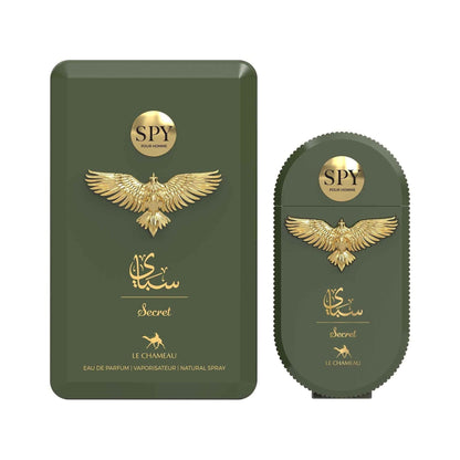 Spy Pour Homme Secret 90ml by Le Chameau bottle and box