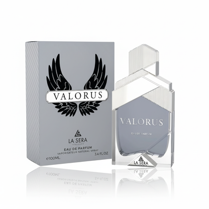 Valorus La Sera bottle and box on white background