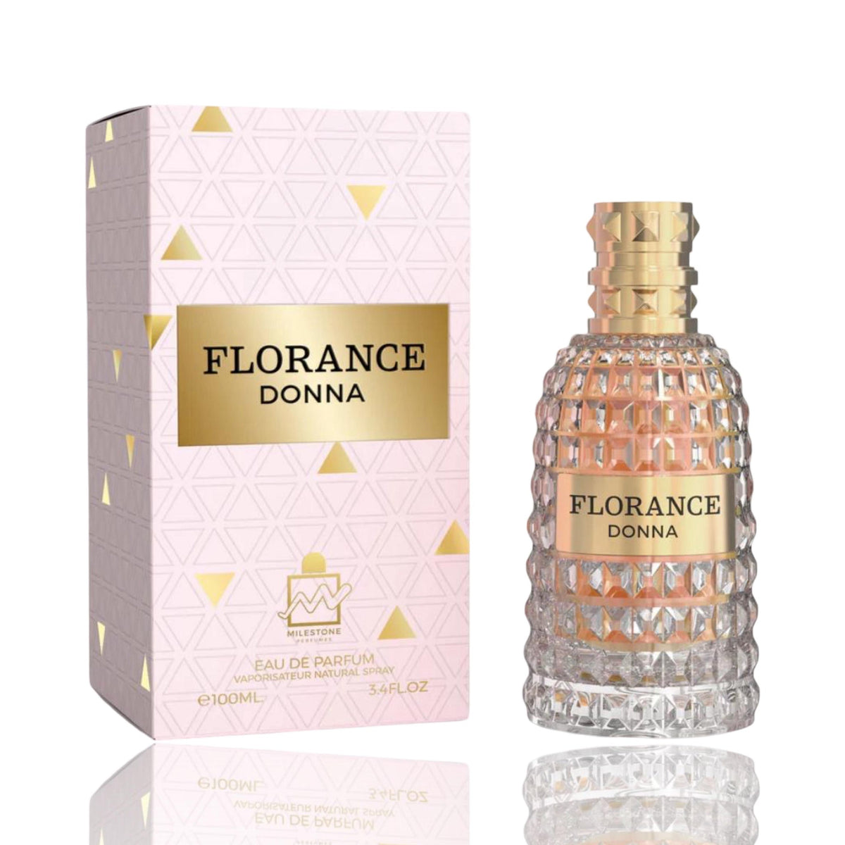 Florance Donna by Milestone Eau de Parfum 100ml bottle and box
