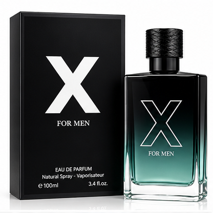 X For Men Eau de Parfum 100ml box and bottle